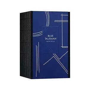 Blue Talisman Eau de Parfum, Luxury Fragrance, Navy Blue and Gold Design