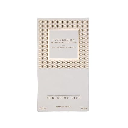 Sunplosion Aloha State of Mind Eau de Parfum Intense, Diario Olfattivo Verses of Life, Made in Italy