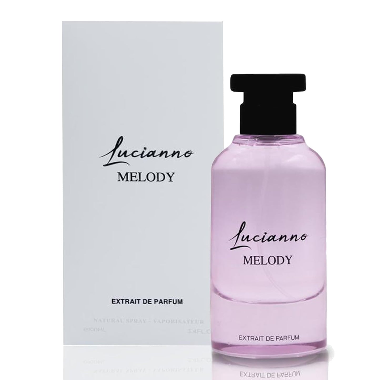 Lucianno Melody Extrait De Parfum 100mL – Long Lasting Perfume for Men & Women – Sparkling Oriental Spicy Scent with Grapefruit, Ginger & Bergamot – Luxury Perfume for Gifting or Daily Wear