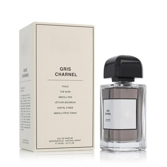 Gris Charnel Eau de Parfum Natural Spray with Figue, The Noir, Iris, Vetiver Bourbon, Santal d'Inde Notes, 3.4 FL.OZ/100ml