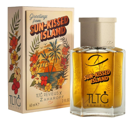 Sun-Kissed Island Perfume, Tropical Floral Fragrance, 60ml/2 Fl. Oz, Luxury Packaging