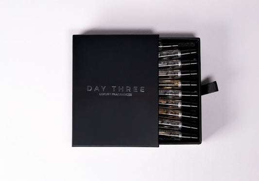 Day Three Fragrances Discovery Set Perfume Spray Samples.