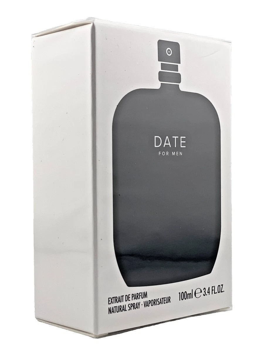 FRAGRANCE ONE DATE 3.4oz Men's Eau de Parfum. Male