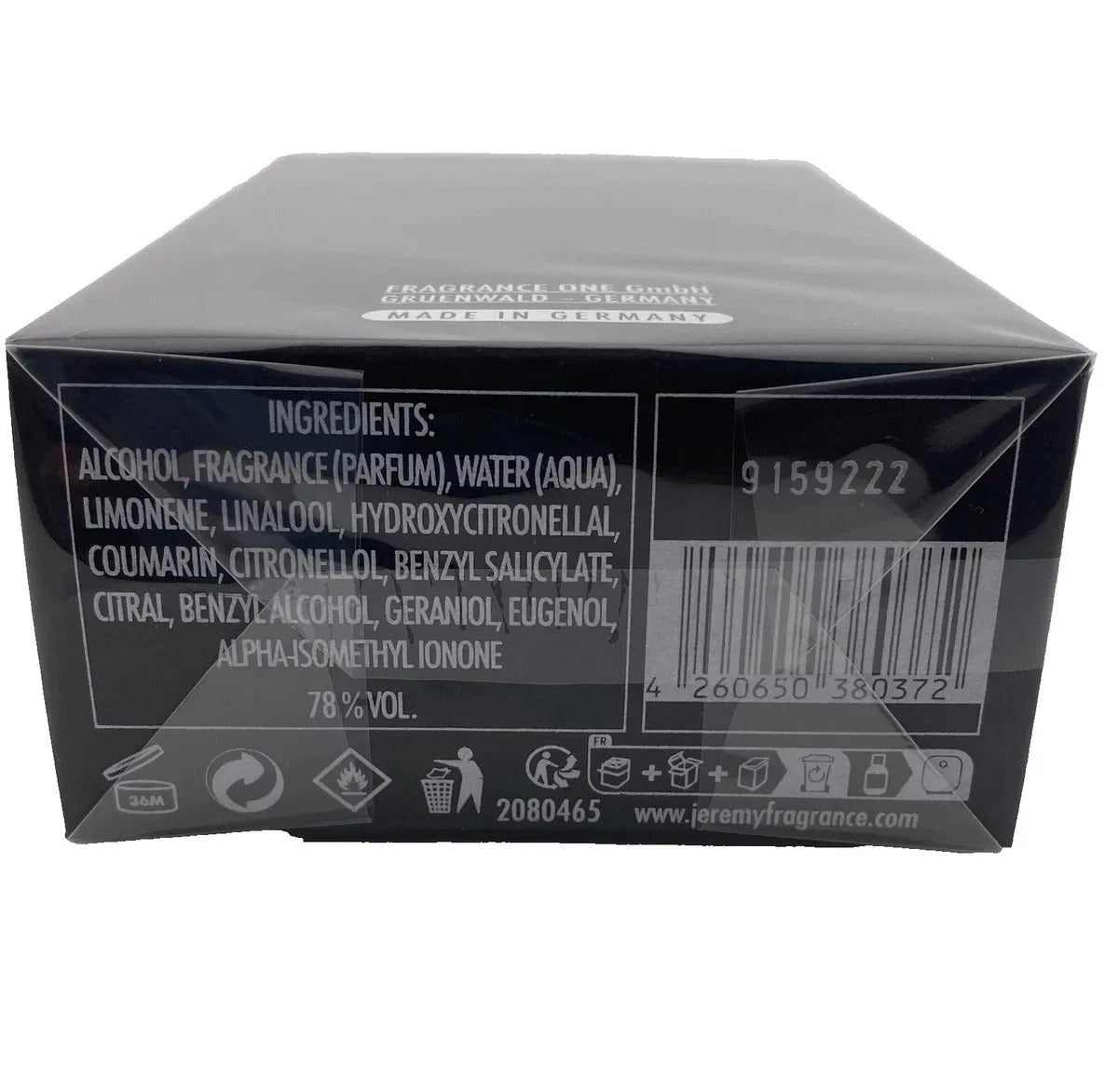 Black Tie By Jeremy Fragrance of Fragrance One 3.4 oz male